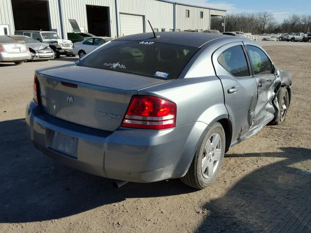 1B3CC4FB5AN222267 - 2010 DODGE AVENGER SX GRAY photo 4