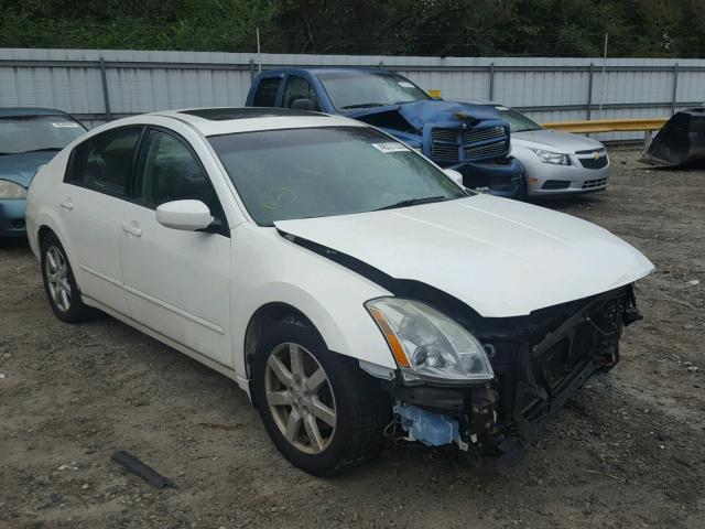 1N4BA41E74C908382 - 2004 NISSAN MAXIMA SE WHITE photo 1