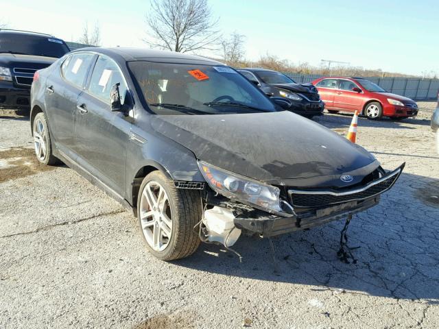 5XXGR4A62DG139212 - 2013 KIA OPTIMA SX BLACK photo 1