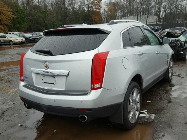 3GYFNFEY8AS563640 - 2010 CADILLAC SRX PREMIU SILVER photo 4