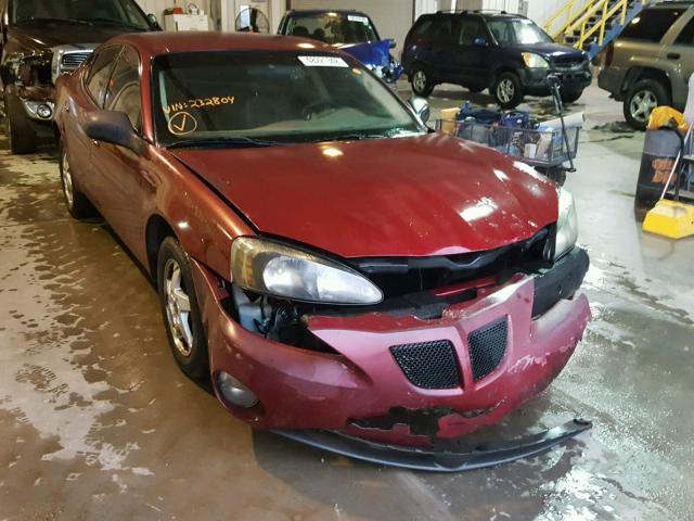 2G2WP522341232804 - 2004 PONTIAC GRAND PRIX MAROON photo 1