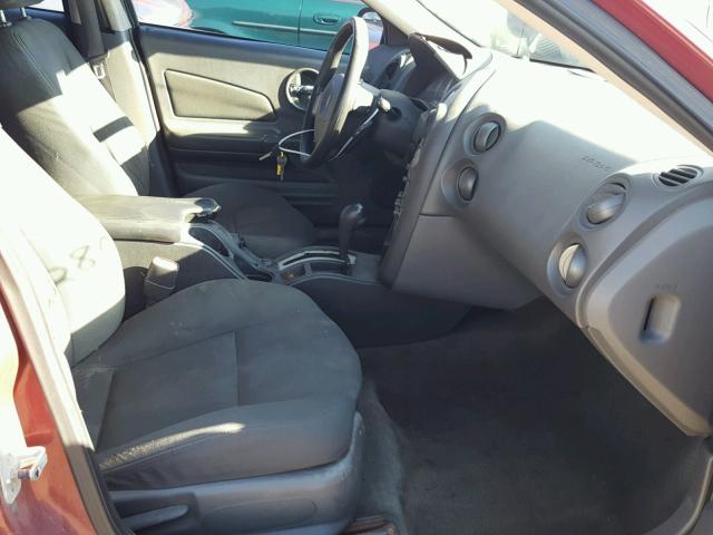 2G2WP522341232804 - 2004 PONTIAC GRAND PRIX MAROON photo 5