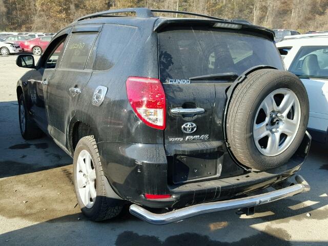 JTMBD31V276037437 - 2007 TOYOTA RAV4 LIMIT BLACK photo 3