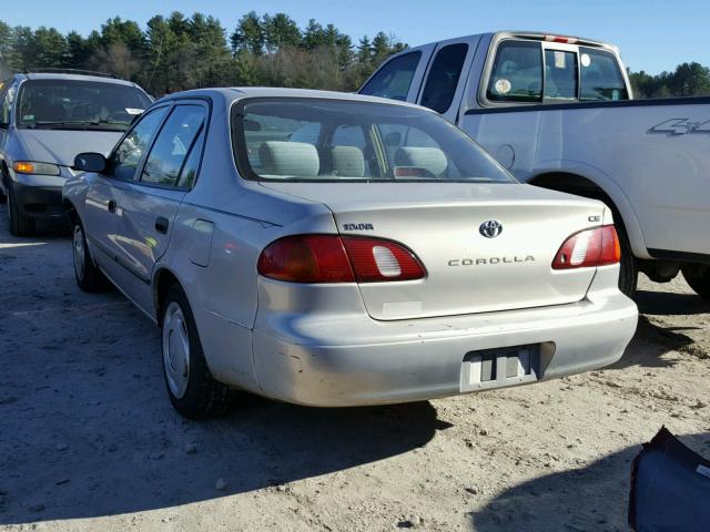 2T1BR12E8XC257470 - 1999 TOYOTA COROLLA VE SILVER photo 3