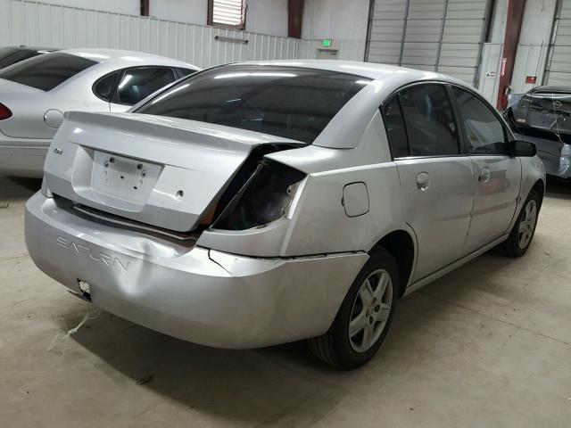 1G8AJ55F66Z112389 - 2006 SATURN ION LEVEL SILVER photo 4