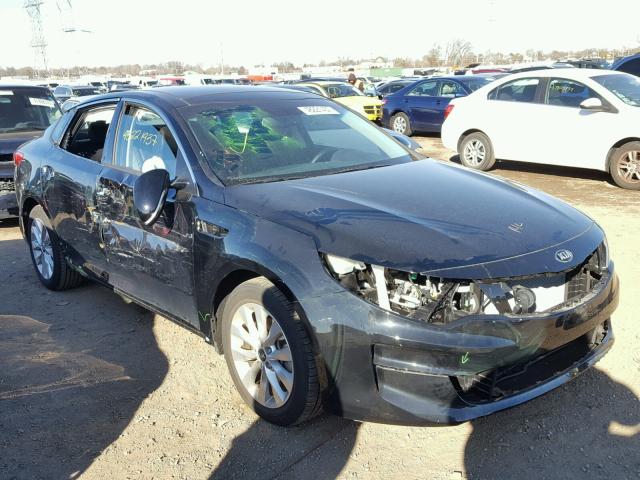 5XXGU4L36GG040530 - 2016 KIA OPTIMA EX BLACK photo 1