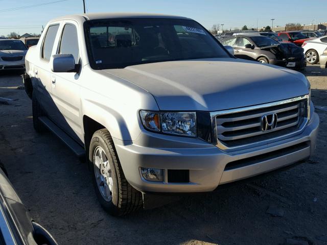 5FPYK1F46CB453680 - 2012 HONDA RIDGELINE SILVER photo 1