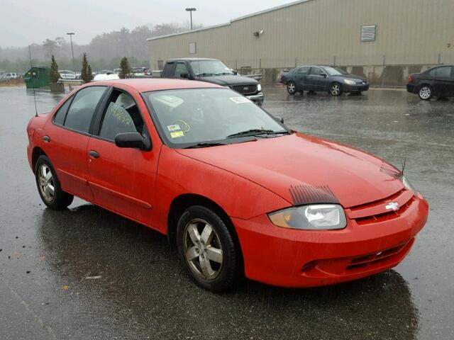 1G1JF52F047282485 - 2004 CHEVROLET CAVALIER L RED photo 1