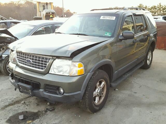 1FMZU73K33UC53890 - 2003 FORD EXPLORER X GREEN photo 2