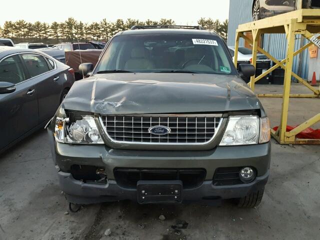 1FMZU73K33UC53890 - 2003 FORD EXPLORER X GREEN photo 9