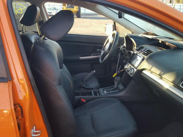 JF2GPAMC2F8248170 - 2015 SUBARU XV CROSSTR ORANGE photo 5