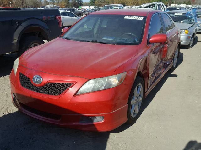 4T1BK46K67U035157 - 2007 TOYOTA CAMRY NEW RED photo 2