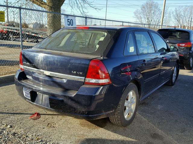 1G1ZT64894F161329 - 2004 CHEVROLET MALIBU MAX BLUE photo 4