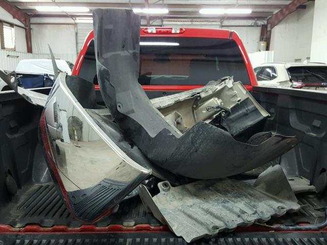3GCPCSE06DG108795 - 2013 CHEVROLET SILVERADO RED photo 9