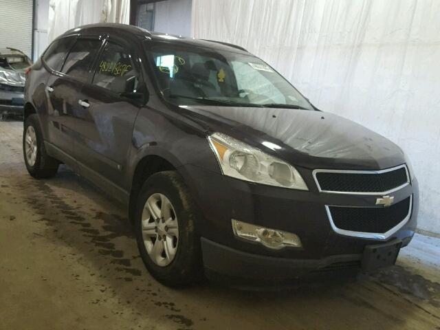 1GNLVEED7AS146660 - 2010 CHEVROLET TRAVERSE L BLACK photo 1