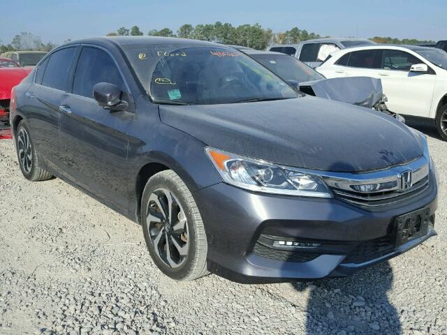 1HGCR2F71GA179352 - 2016 HONDA ACCORD EX GRAY photo 1