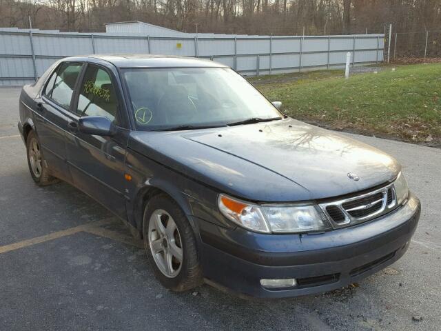 YS3EF45E8X3080777 - 1999 SAAB 9-5 SE BLUE photo 1