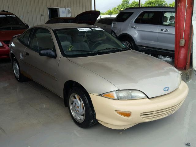 1G1JC1246V7211681 - 1997 CHEVROLET CAVALIER B TAN photo 1