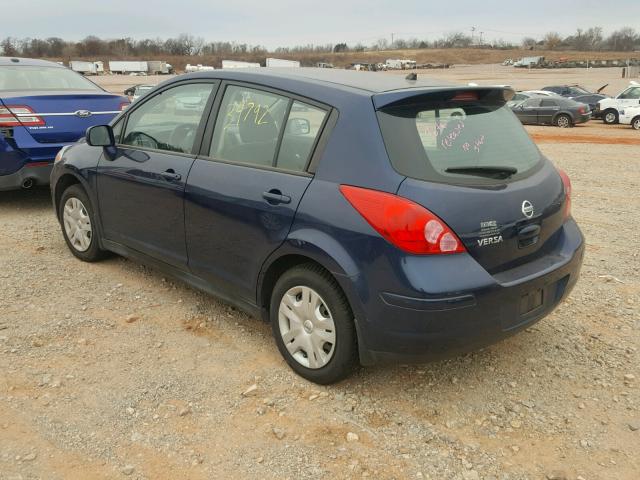 3N1BC1CP4CK296090 - 2012 NISSAN VERSA S BLUE photo 3