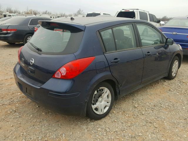 3N1BC1CP4CK296090 - 2012 NISSAN VERSA S BLUE photo 4