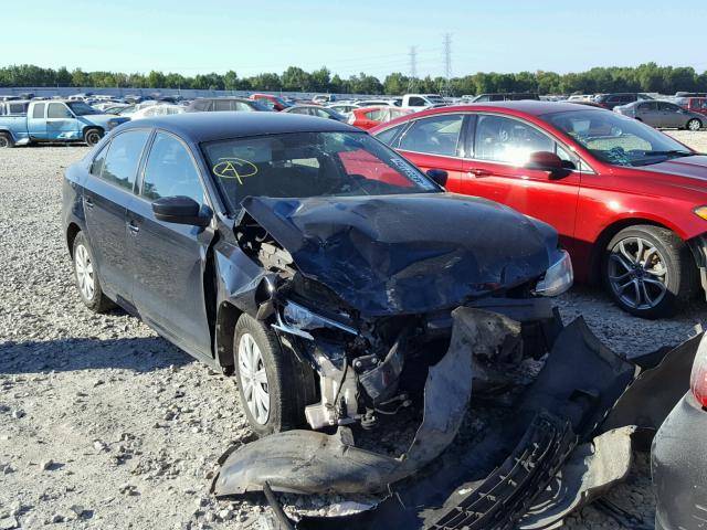 3VW2K7AJ5DM399765 - 2013 VOLKSWAGEN JETTA BASE BLACK photo 1