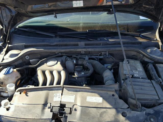 3VW2K7AJ5DM399765 - 2013 VOLKSWAGEN JETTA BASE BLACK photo 7