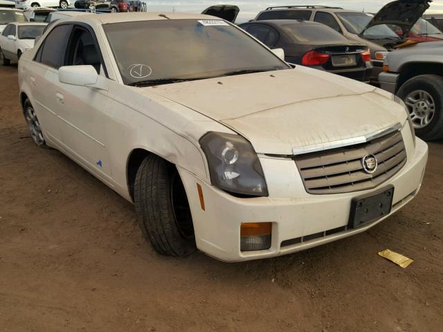 1G6DM577340105727 - 2004 CADILLAC CTS WHITE photo 1