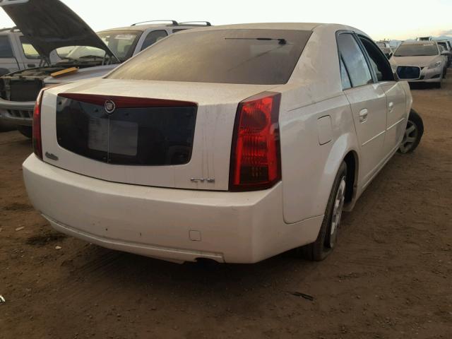 1G6DM577340105727 - 2004 CADILLAC CTS WHITE photo 4