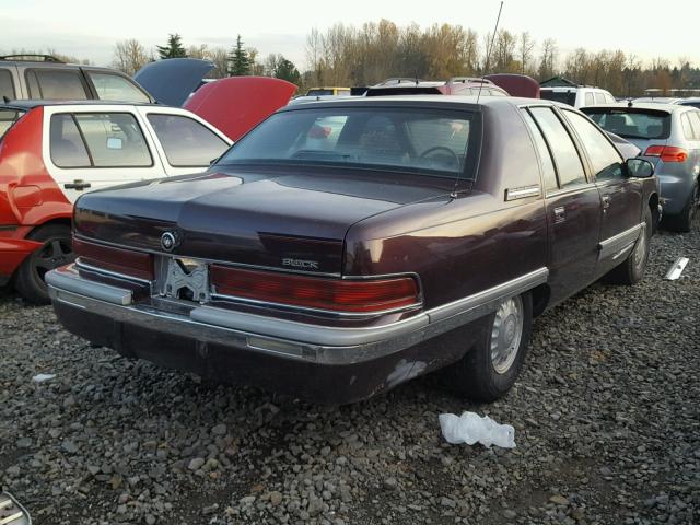 1G4BN52P2SR400217 - 1995 BUICK ROADMASTER PURPLE photo 4