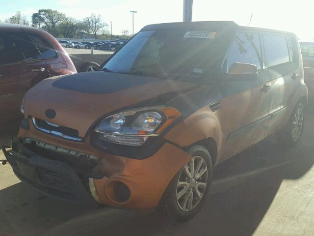 KNDJT2A68C7371414 - 2012 KIA SOUL + ORANGE photo 2