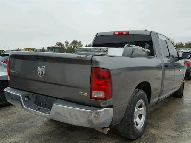 1D7RB1GP0BS688783 - 2011 DODGE RAM 1500 GRAY photo 4