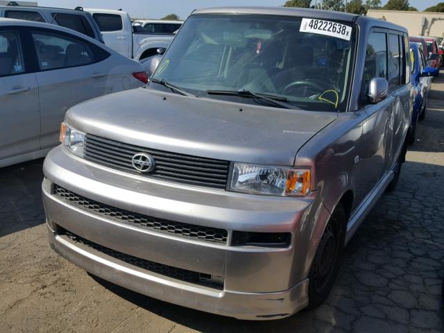 JTLKT324064102485 - 2006 TOYOTA SCION XB Plata foto 2