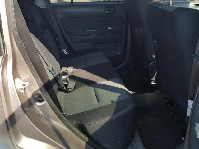 JTLKT324064102485 - 2006 TOYOTA SCION XB Plata foto 6