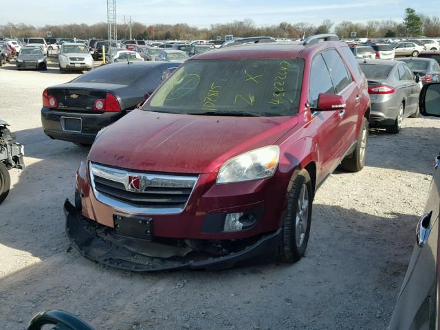 5GZEV33727J107815 - 2007 SATURN OUTLOOK SP მუქწითელი ფოტო 2