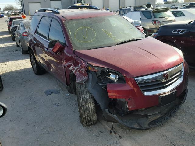 5GZEV33727J107815 - 2007 SATURN OUTLOOK SP მუქწითელი ფოტო 9