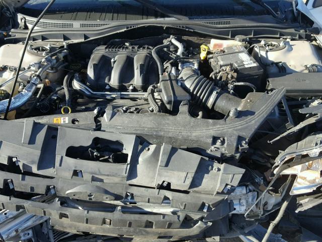 3FAHP0JG8AR288156 - 2010 FORD FUSION SEL SILVER photo 7