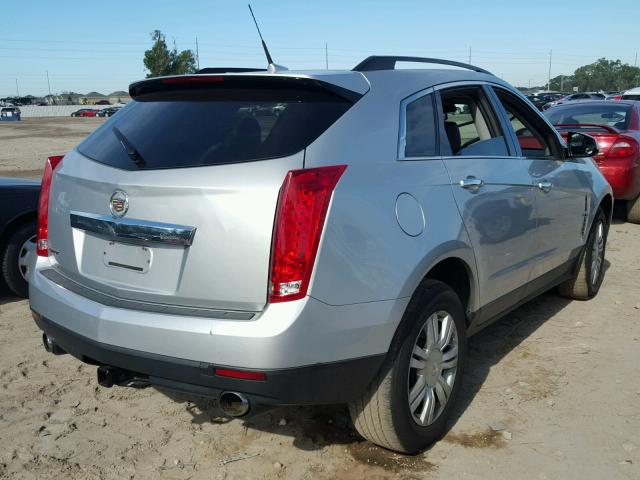 3GYFNGEY2AS525830 - 2010 CADILLAC SRX SILVER photo 4