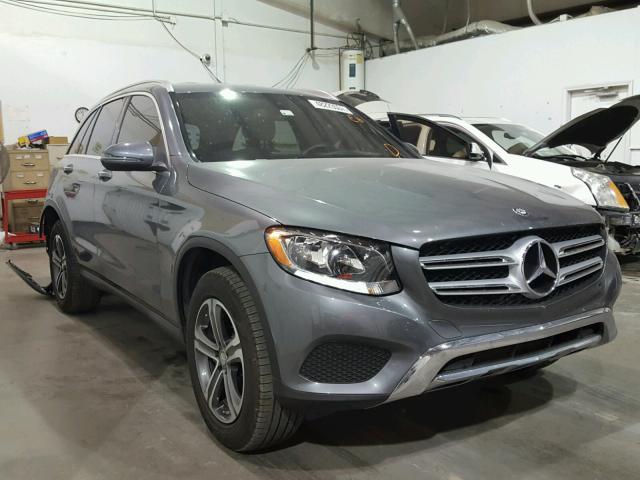 WDC0G4JB4HF131549 - 2017 MERCEDES-BENZ GLC 300 GRAY photo 1