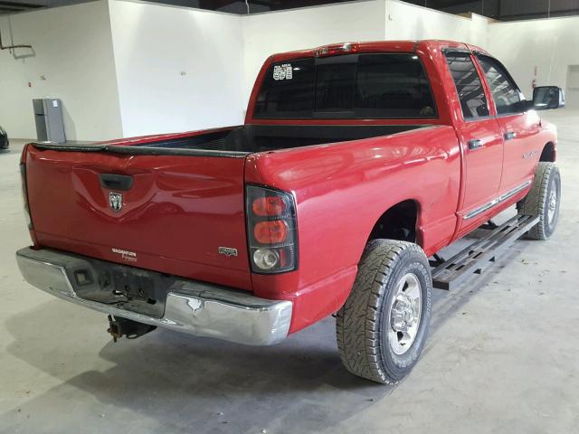 3D7KR28D55G778417 - 2005 DODGE RAM 2500 S Qırmızı foto 4