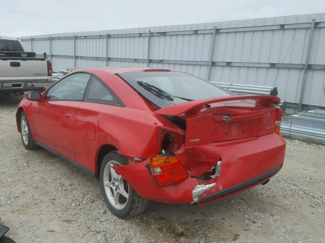 JTDDY32T210037278 - 2001 TOYOTA CELICA GT- RED photo 3