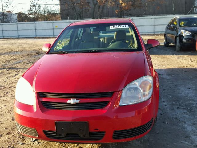 1G1AL55FX77274533 - 2007 CHEVROLET COBALT LT RED photo 9