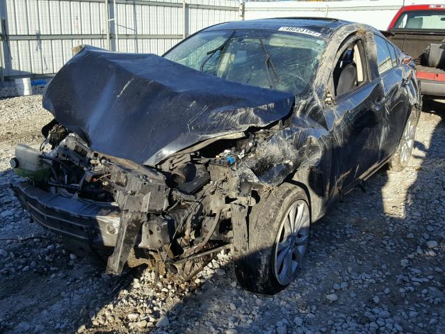 JM1BL1S50A1267021 - 2010 MAZDA 3 S BLACK photo 2