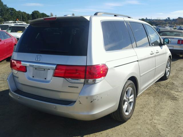 5FNRL389X9B059557 - 2009 HONDA ODYSSEY TO SILVER photo 4