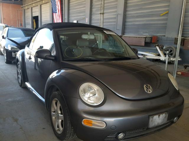 3VWCD31Y14M331242 - 2004 VOLKSWAGEN NEW BEETLE 灰色 照片 1