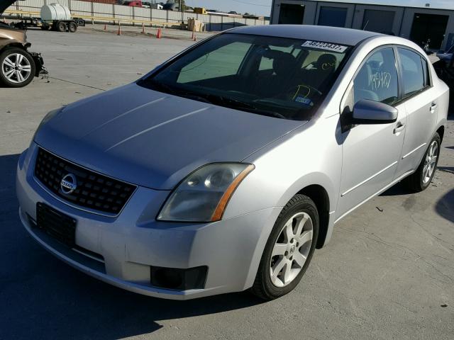 3N1AB61E17L713307 - 2007 NISSAN SENTRA 2.0 SILVER photo 2