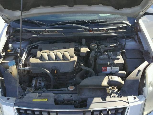 3N1AB61E17L713307 - 2007 NISSAN SENTRA 2.0 SILVER photo 7