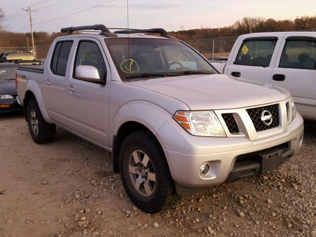 1N6AD0EV3BC441326 - 2011 NISSAN FRONTIER S SILVER photo 1