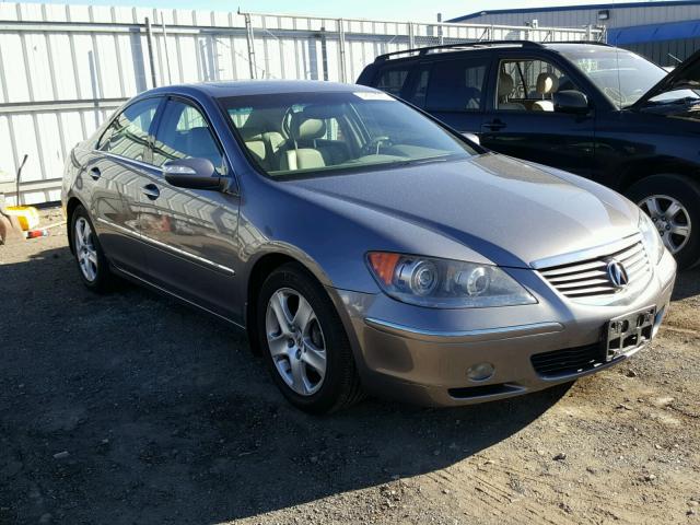 JH4KB16505C011824 - 2005 ACURA RL GRAY photo 1