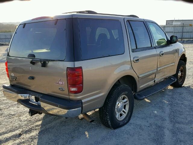 1FMRU16W72LA21132 - 2002 FORD EXPEDITION BEIGE photo 4