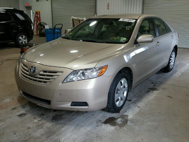 4T1BE46K97U069746 - 2007 TOYOTA CAMRY NEW GOLD photo 2